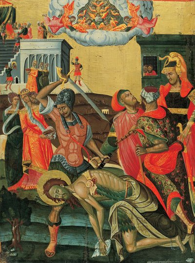 Johannes Døberens halshugning af Unbekannt Unbekannt